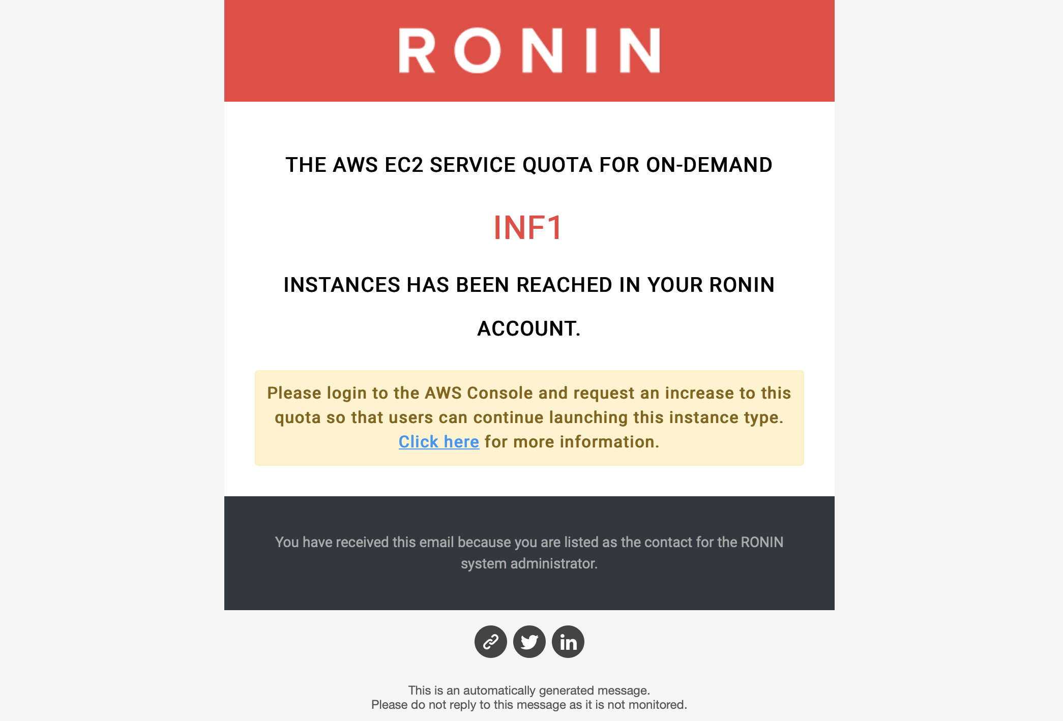 RONIN Release: Thursday 11th May 2023